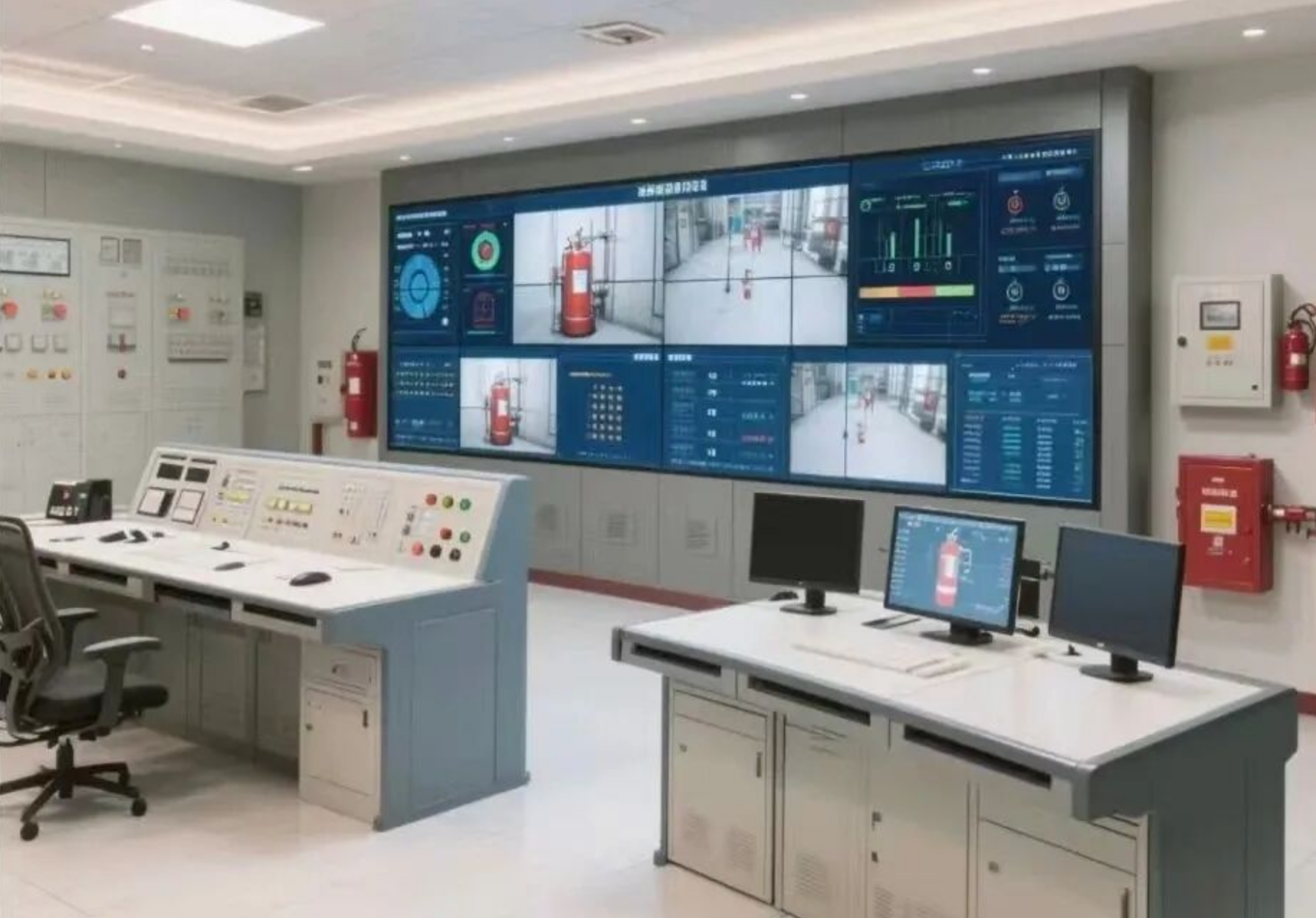 关于消防控制室，我所见到的运行状况